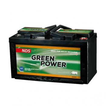 Batteria Green Power NDS 100Ah Bassa AGM 12V Camper Van GP100B