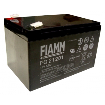 Batteria FIAMM 12V 12 Ah FG21201 VRLA AGM Ermetica