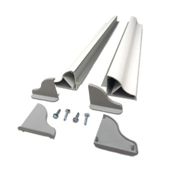 3 - Supports de fixation de panneaux photovoltaïques EvolutionSun 670 MM pour camping-car