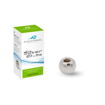 4 - Réservoir antibactérien Silver Sphere Silver Globe AcquaTravel pour camping-car
