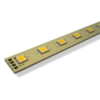 1 - Barra LED 15 SMD 5050 Luce Fredda 12Vdc con Cavo