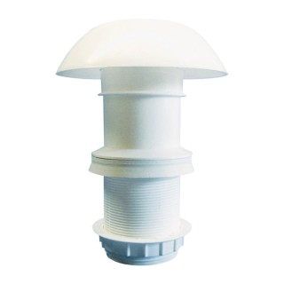 1 - Cheminée pour hotte de camping-car avec joint de trou de 60 mm