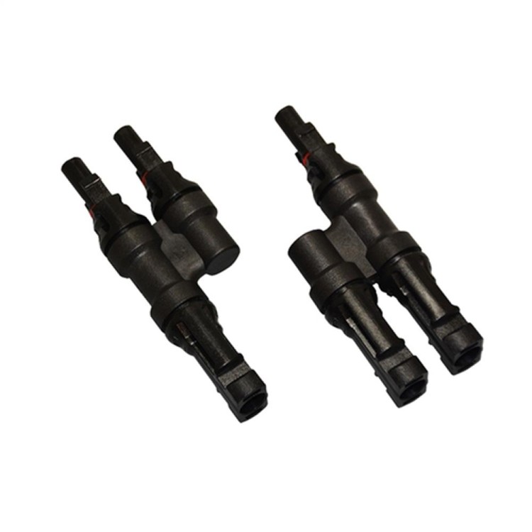 1 - Pair Connector Compatible with MC4 Y Parallel Photovoltaic Panel