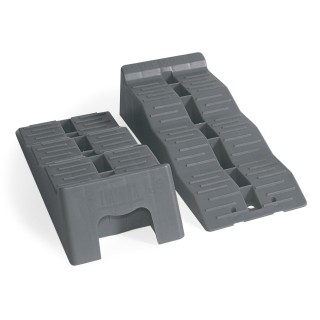 1 - Cales de nivellement Camper Cales Fiamma Level UP gris