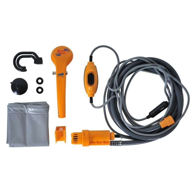 1 - Douche 12V avec pompe à immersion camping-car