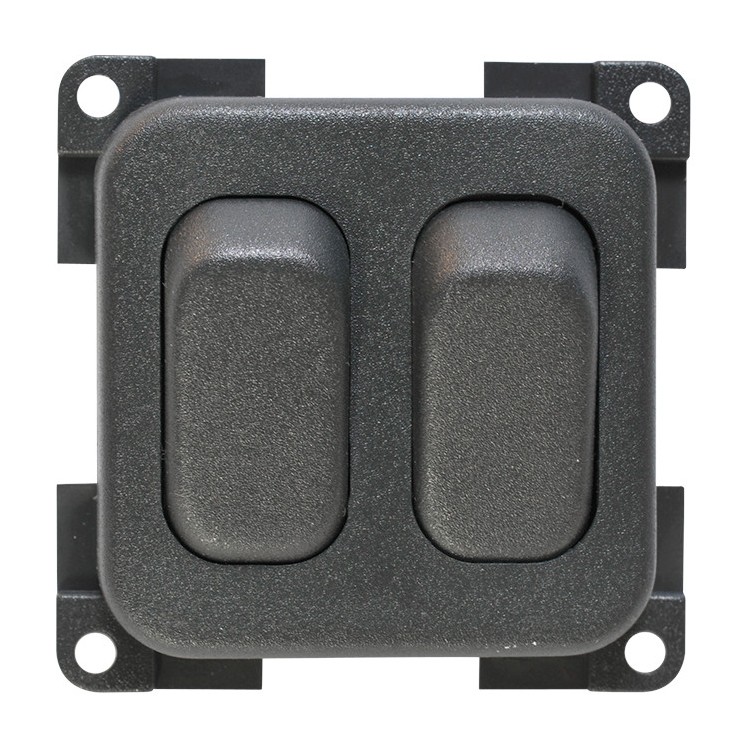 1 - Interruptor Unipolar Doble 12V CBE MCD2N Camper Boat