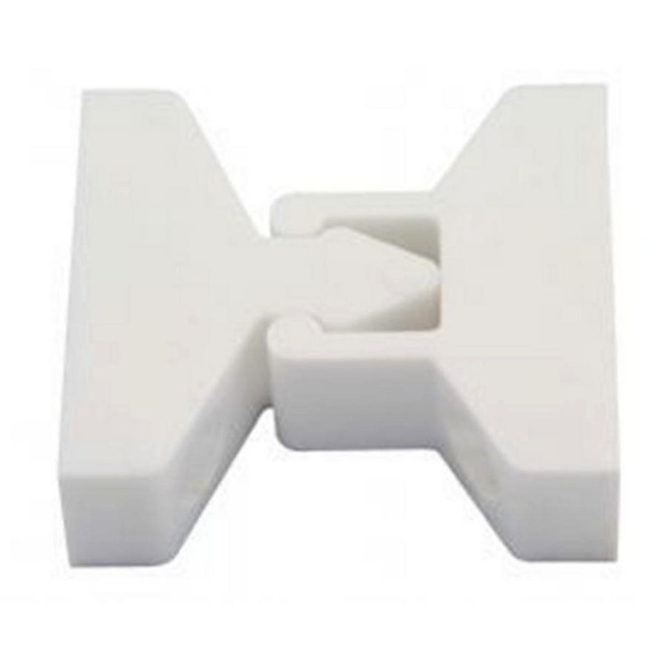 1 - White Arrow Door Stop for Camper External Door and Storage
