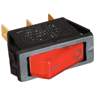 1 - 12V roter Lichtschalter für Trivalent Camper Kühlschrank CBE R237