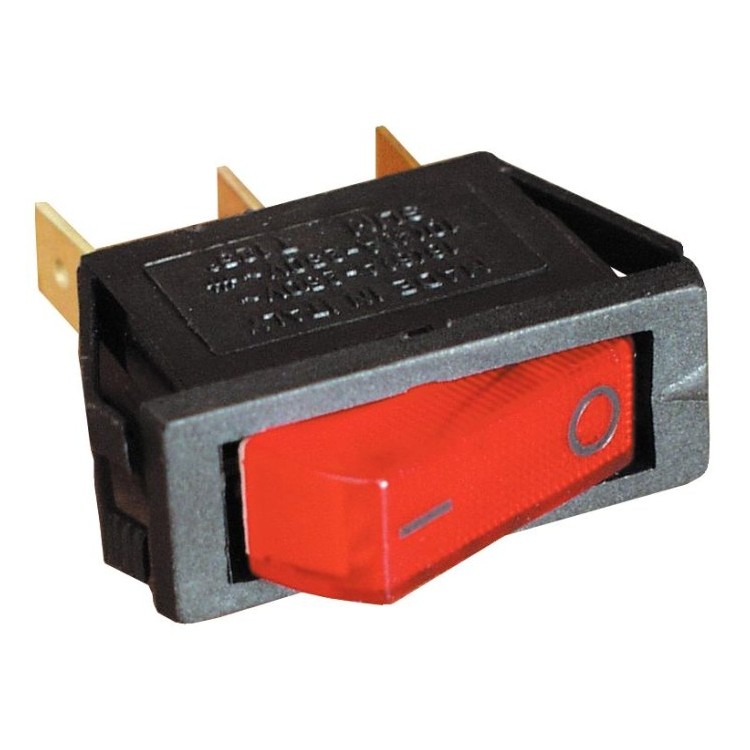 1 - Red Light Switch 12V for Camper CBE R237 Trivalent Fridge