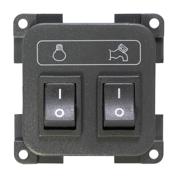 1 - 12V Pompschakelaar + Verlichting CBE MCPL Camperboot