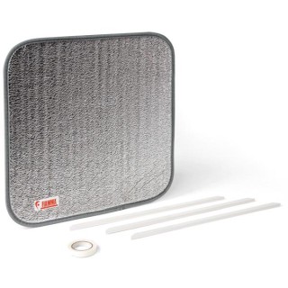 2 - Isolante Termico Fiamma Thermo Vent 40 Scuro per Oblò Camper Van