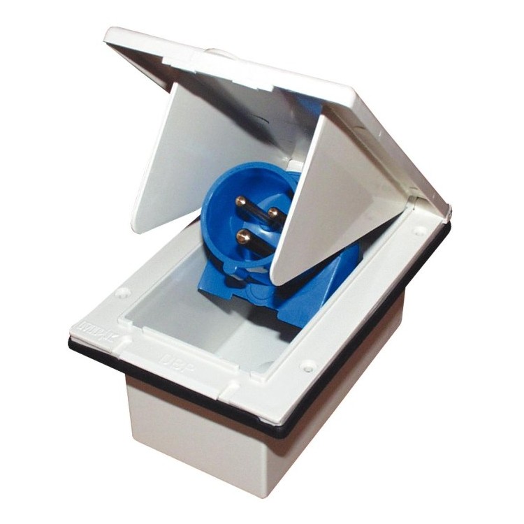 1 - Enchufe de Empotrar Externo CEE 230V CBE R431 Camper Caravan
