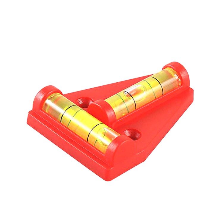 1 - Enkele waterpas voor het waterpas zetten van campers op de parkeerplaats