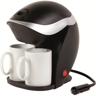 1 - Máquina de Café Americana 12V Duas Copos Camper Cabin Car
