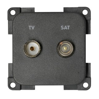 1 - Módulo de tomada de satélite + TV embutido CBE MPTVS Camper Boat