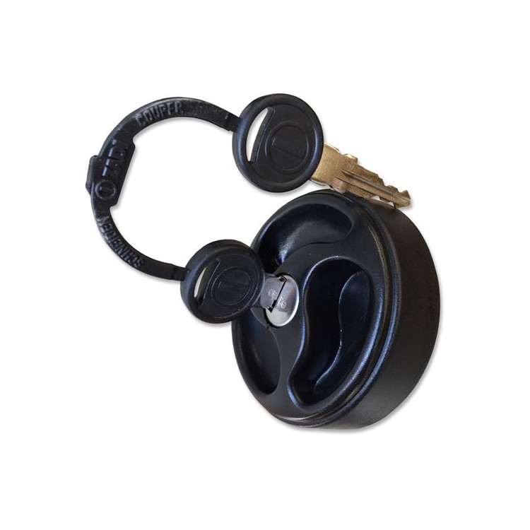 1 - Bouchon noir à trois branches pour réservoir d'eau ou de carburant de camping-car