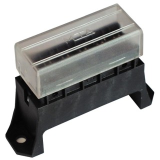 1 - 6-Wege-Sicherungshalter mit Abdeckung CBE R446 Camper Boat Tuning