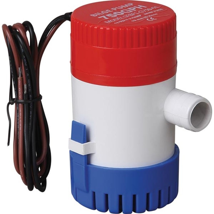 1 - Submersible Bilge Pump 12V 3100 L/h Boat and Dinghy