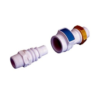 1 - KIT de acoplamento rápido para chuveiro campista 3/8 pol. 3/8 saída substituição para chuveiro externo