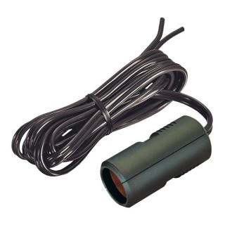 2 - 12-V-Steckdose Durchmesser 21 CBE R510/2 mit Kabel für Photovoltaik-Panel, Wohnmobil, Boot