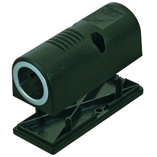 1 - Tomada de parede grande D21 12V CBE R414 para cabine de campista