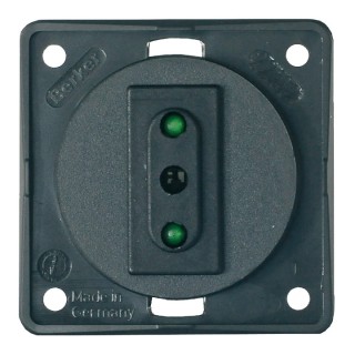 1 - 230V Italian socket with CBE Berker BMP22I Camper cover