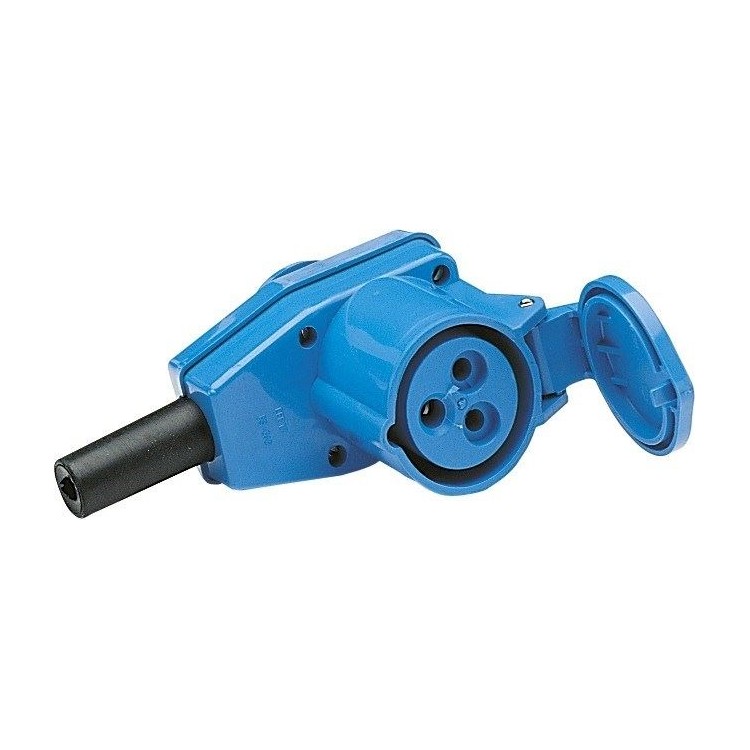 1 - CEE 230V + Schuko Blaue Steckdose Camper Caravan Camping