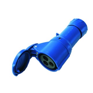 1 - CEE 230V CBE R522 Flying Blue Steckdose für Wohnmobil, Wohnwagen