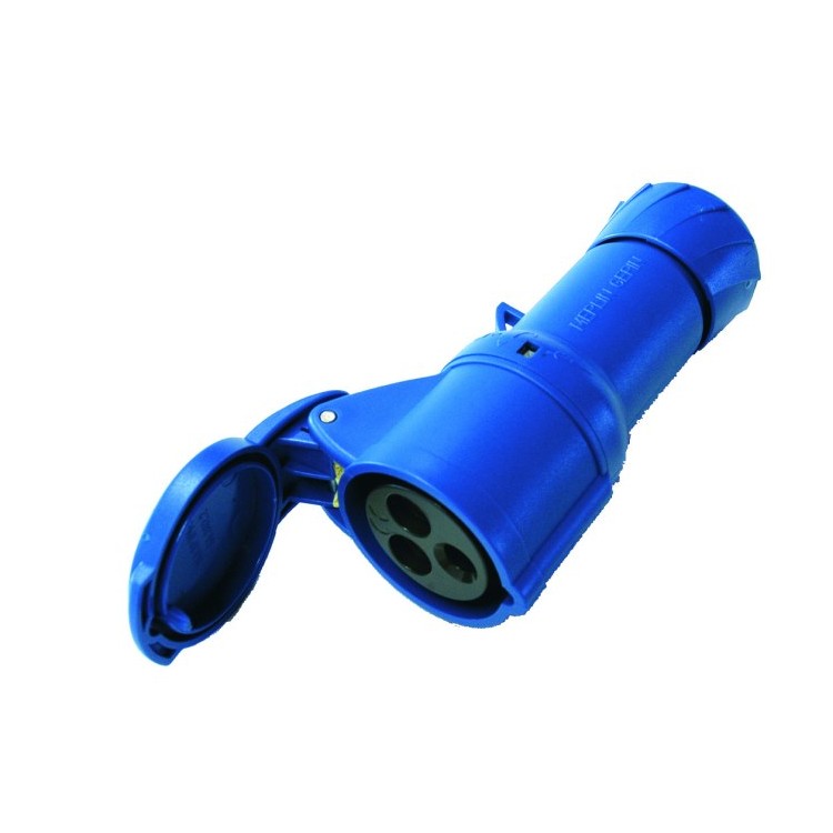 1 - Enchufe CEE 230V CBE R522 Flying Blue para caravana Camper