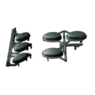 1 - Boutons de remplacement pour panneau de commande de camping-car CBE PC100