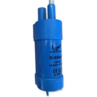 1 - Comet Pompe à eau à immersion élégante 12 V 8 L/min pour camping-car, jardin, bateau