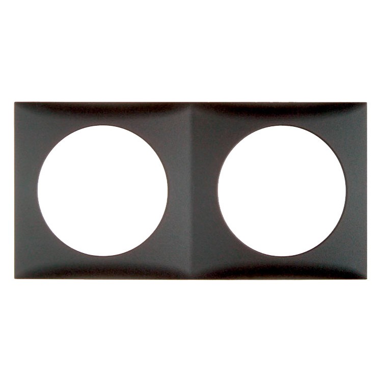 1 - Modules gris Berker Frame 2 BMAC2 pour prises et commandes de camping-car