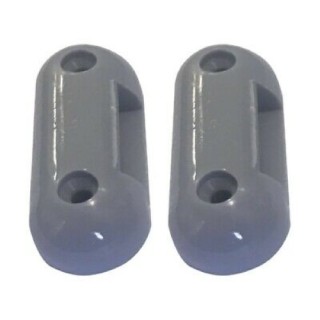 1 - KIT van 2 haken voor wandmontage voor Ladder Titta Attic Camper Boat