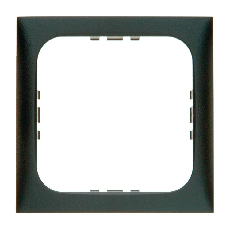 1 - Cornice Berker 1 Modulo BMAC1C Grigio per Prese e Comandi Camper Barca