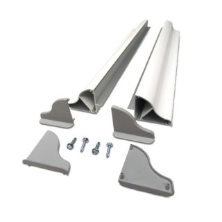 1 - Soportes de fijación para paneles fotovoltaicos EvolutionSun 550 mm para autocaravanas