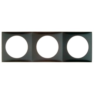 2 - Berker Frame 3 Modules BMAC3 Gris pour Prises et Commandes de Bateau Camping-Car