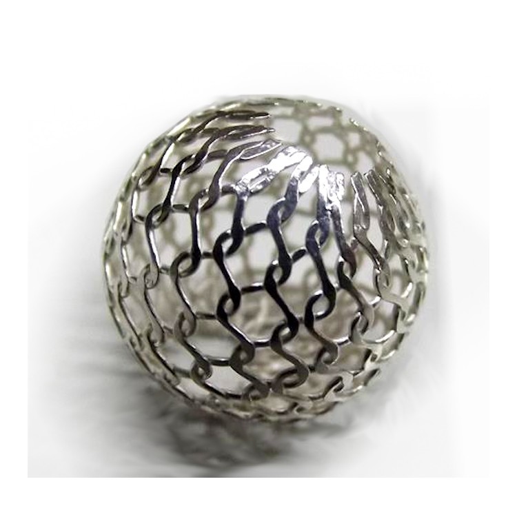 1 - Garrafa antibacteriana Sfera Argento Silver Hive AcquaTravel