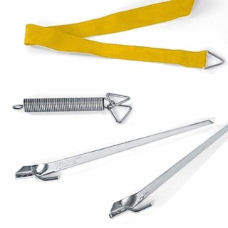 1 - Ankerbandluifel Fiamma Tie Down gele camperveranda