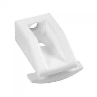 1 - KIT 10 Supporti per Binario a Y a Parete e Soffitto Tenda Doccia Camper