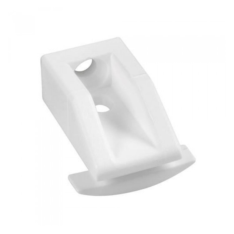 1 - KIT 10 Suportes para Y-Track na Parede e Teto para Cortina de Chuveiro Camper