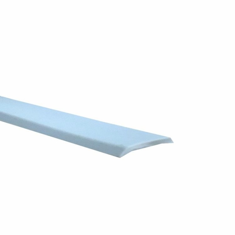 1 - Perfil de tampa de parafuso de plástico para exterior de campista 15 mm cinza