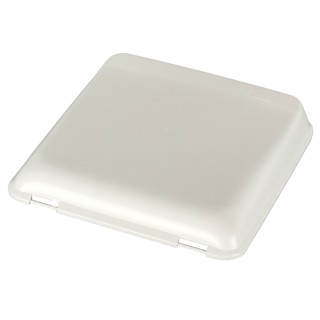 1 - Tapa de recambio para cúpula Obl 40x40 Fiamma Vent TurboVent blanca