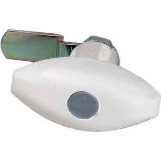 1 - "EU" Push Door Lock Without Rotor White