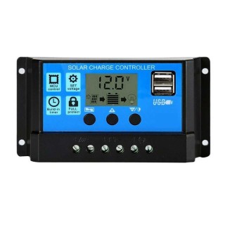 1 - Controlador de carga fotovoltaica crepuscular YJSS10 para cabina de autocaravana