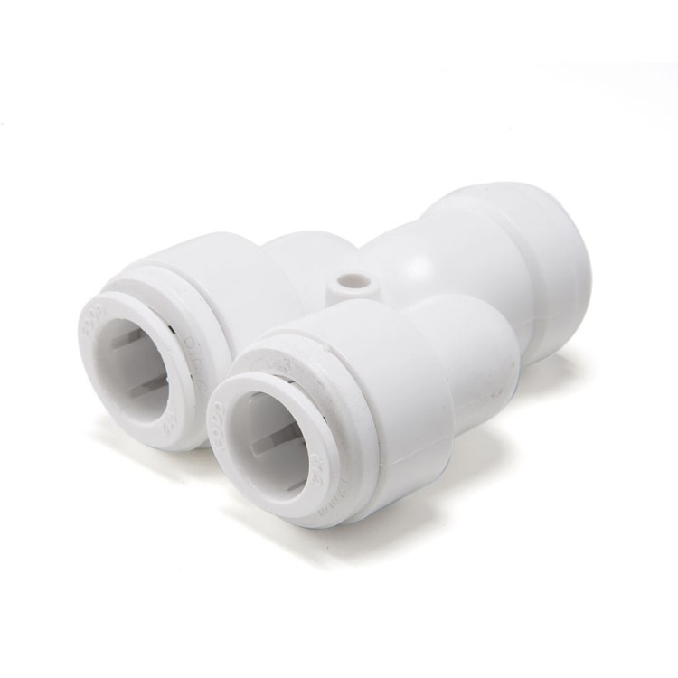 1 - Tussenliggende Y-connector 12 mm Camper