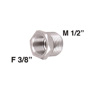 1 - Redutor de Água 3/8' F- 1/2' M TREM
