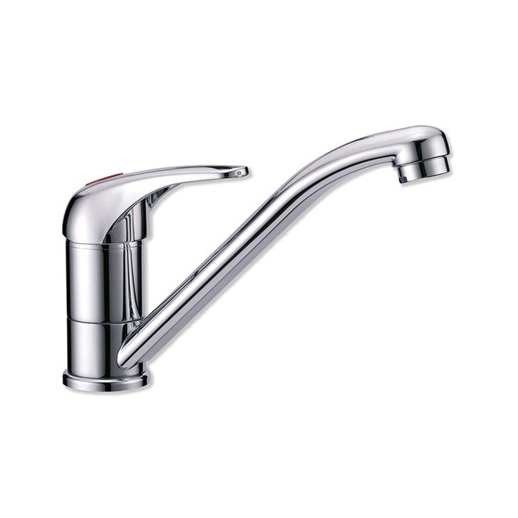 1 - Single Lever Sink Mixer Tap 14 Swivel Spout for Camper Boat