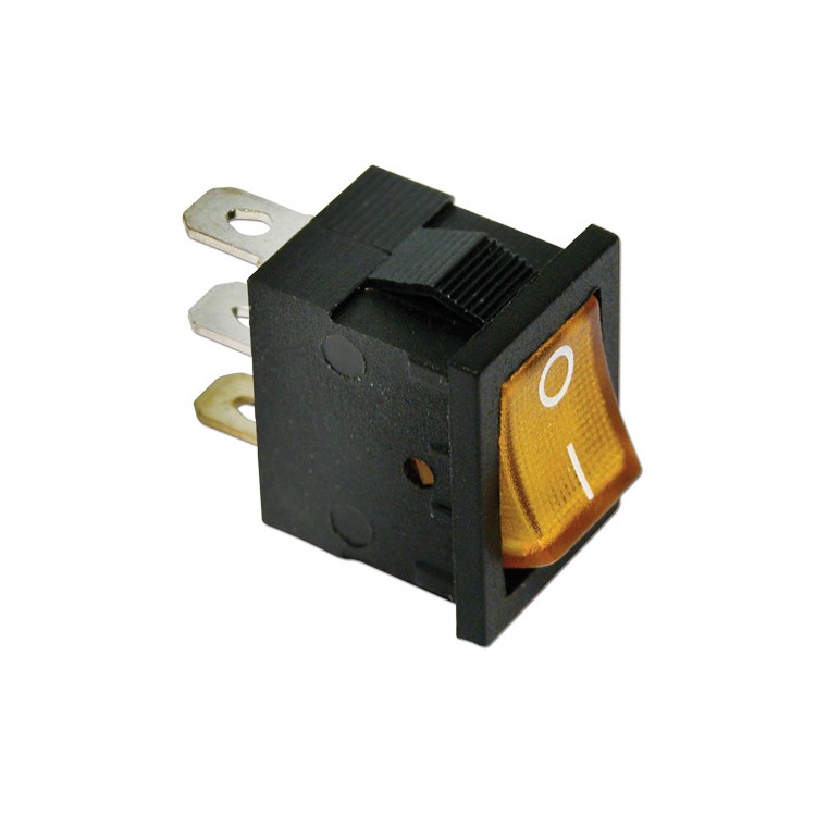 1 - Mini interruptor de luz 2 posições 20x13 mm 12V