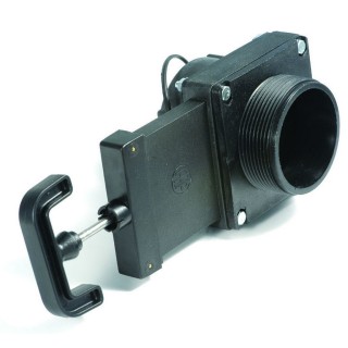 1 - 3" mannelijke FAP-aftapkraan voor campertank grijs