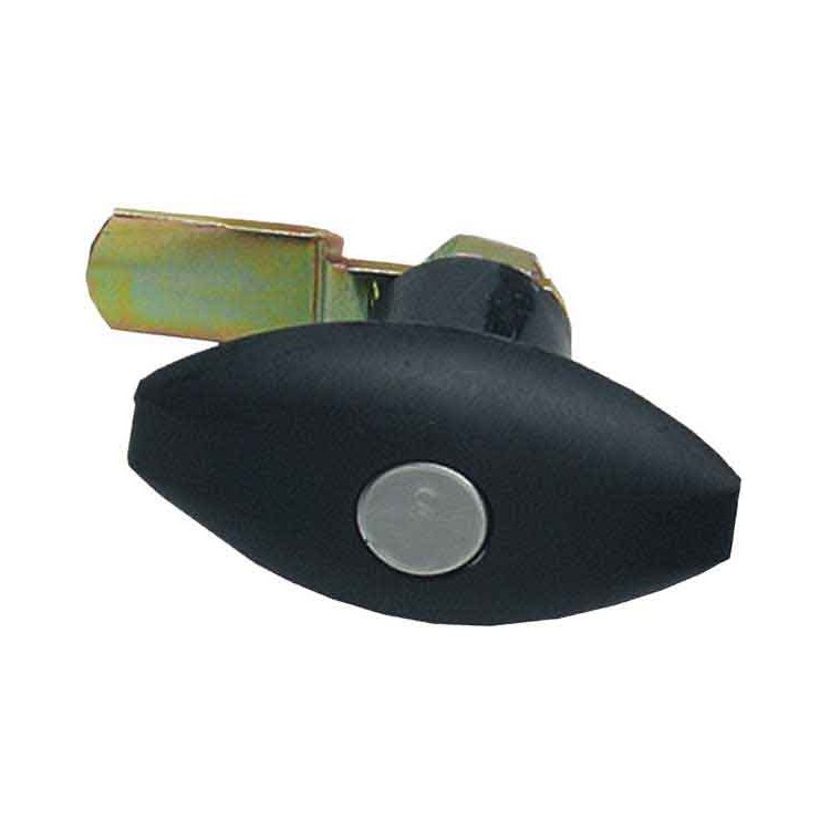 1 - Fechadura de porta push "EU" sem rotor preto